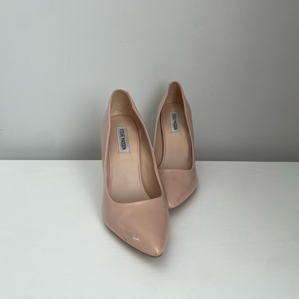 Steve Madden-Klory Nude Heels